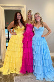 Cute A Line Sweetheart Chiffon Long Prom Dress