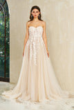 Celeste | Elegant White Mermaid Tulle Sweetheart Neck Prom Dress with Lace JB120909