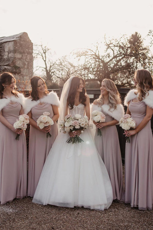 Sparkling A-Line Sweetheart Glitter Tulle Wedding Dress